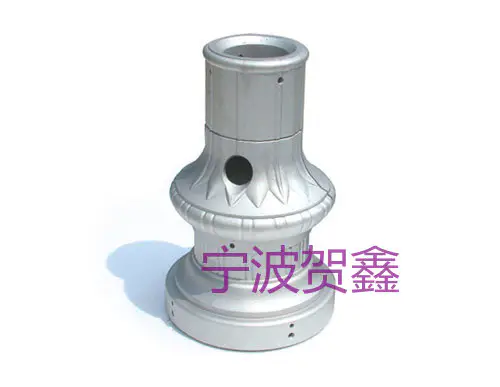 低压铸造铝合金小灯杆